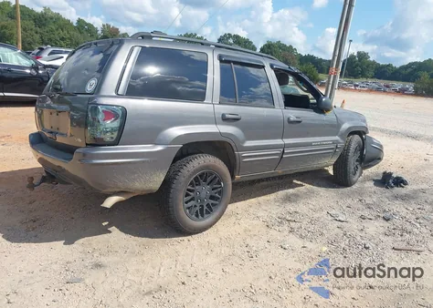 2004 Jeep Grand Cherokee Limited из США, поврежденный, VIN 1J4GW58N94C118685